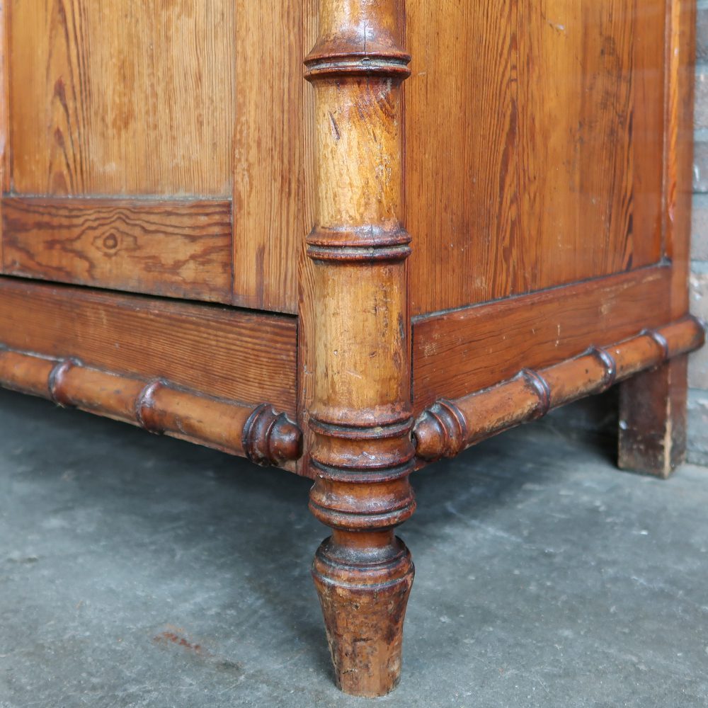 Faux bamboo kast - Afbeelding 12