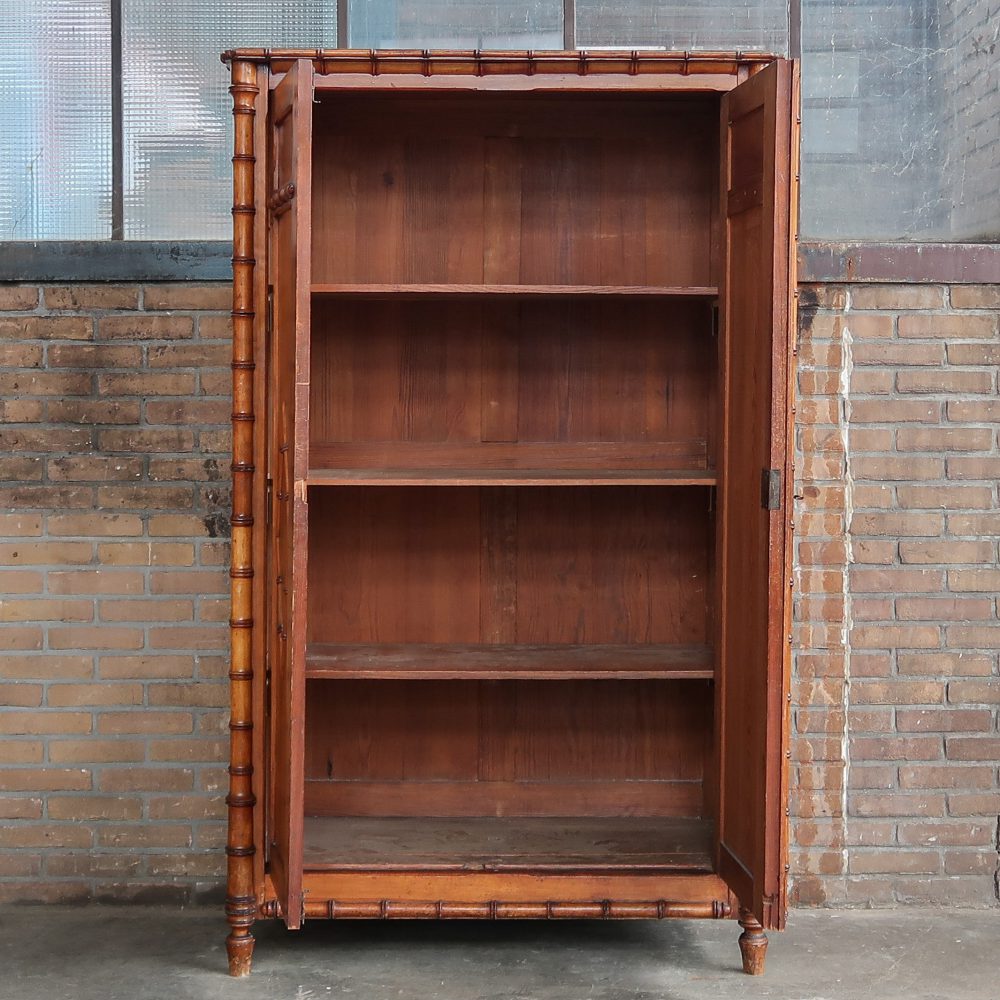 Faux bamboo kast - Afbeelding 3
