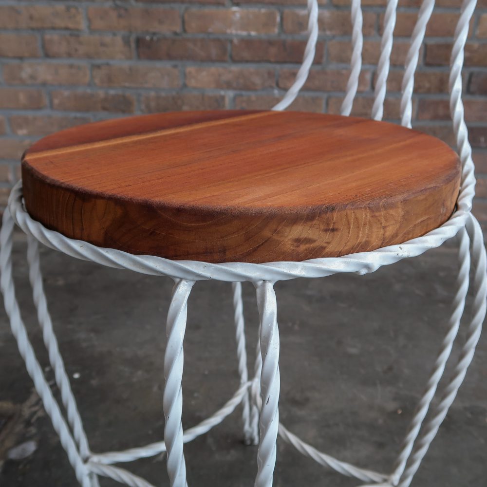 Brocante serre stoeltje - Afbeelding 6