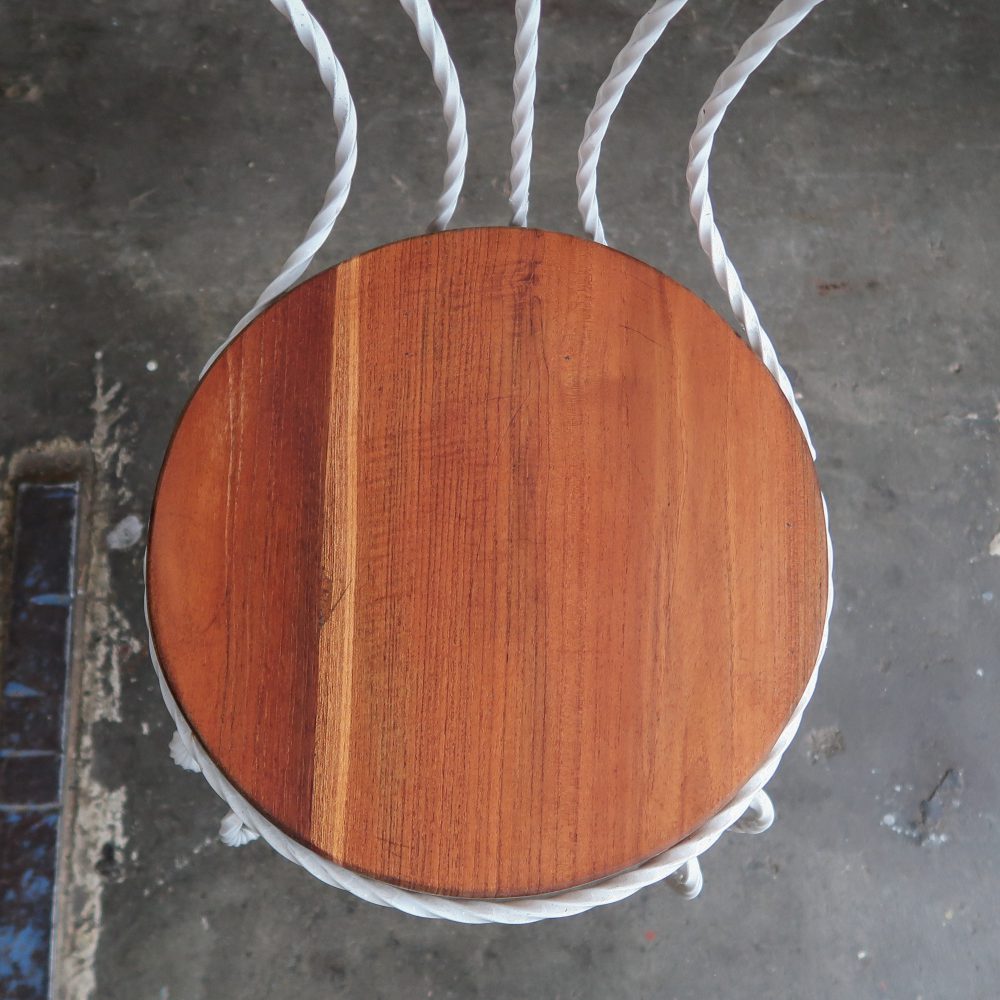 Brocante serre stoeltje - Afbeelding 7