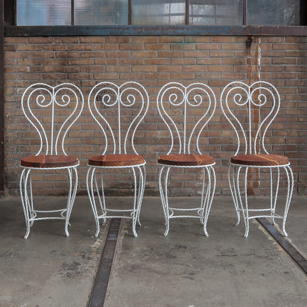 Brocante serre stoeltje - Afbeelding 10
