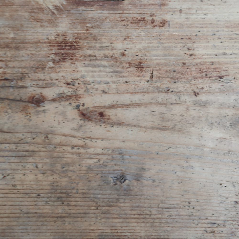 Brocante houten bankje - Afbeelding 6