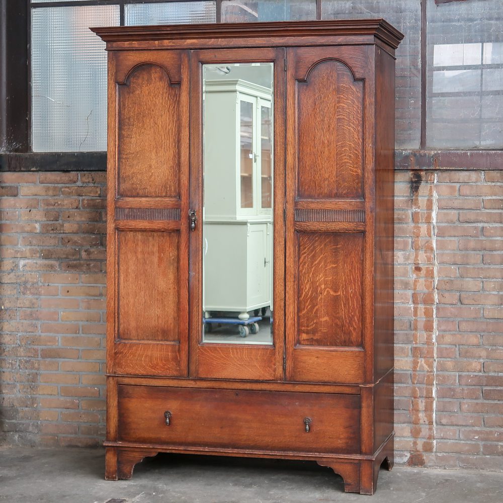 Brocante spiegelkast - Afbeelding 2