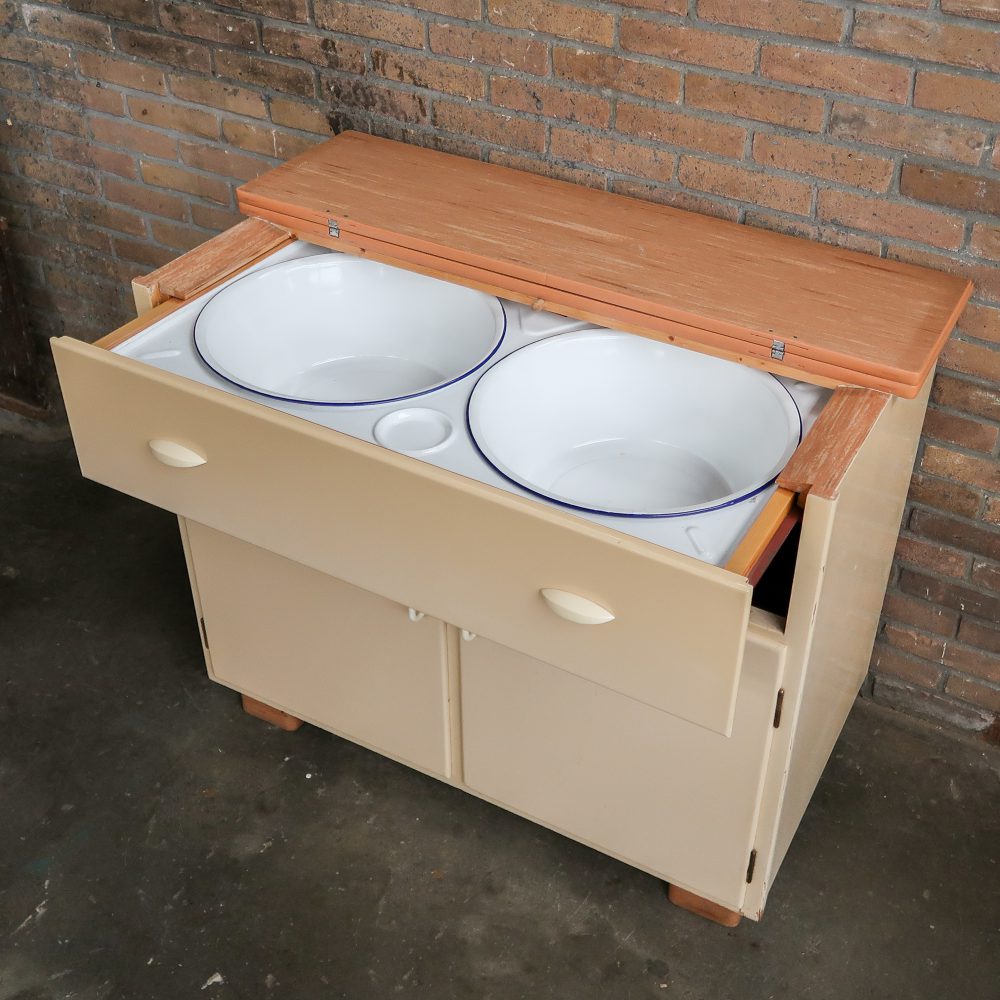 Vintage dressoir - aufwaschschrank - Afbeelding 6