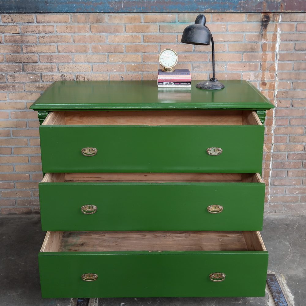 Groene ladekast - Afbeelding 3