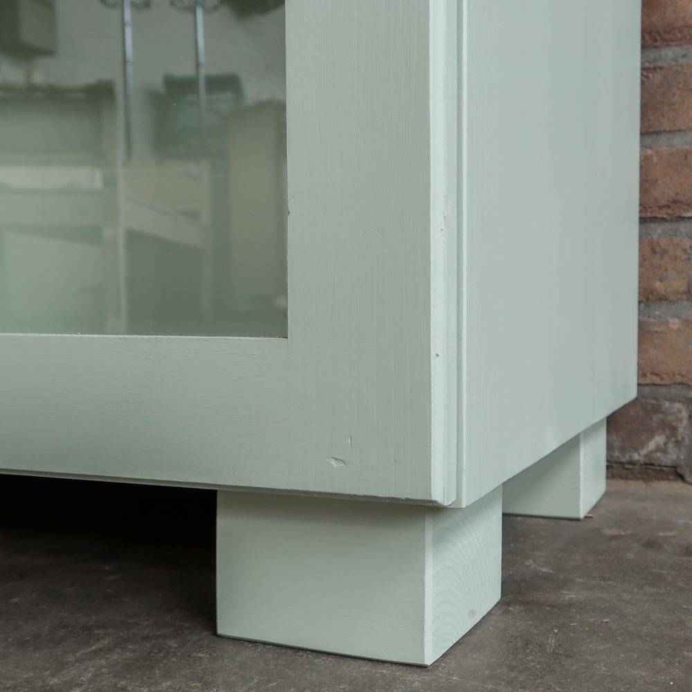 Mintgroene vitrinekast - Afbeelding 8