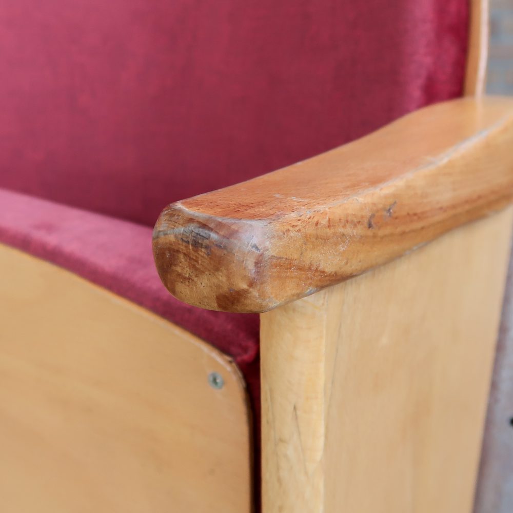 Vintage bioscoopstoelen - Afbeelding 6