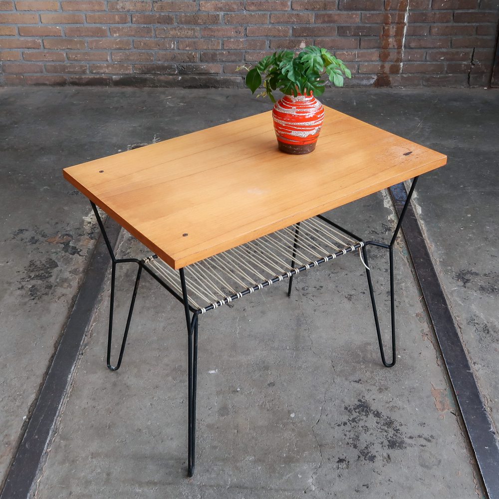 Vintage bijzettafel - Afbeelding 2