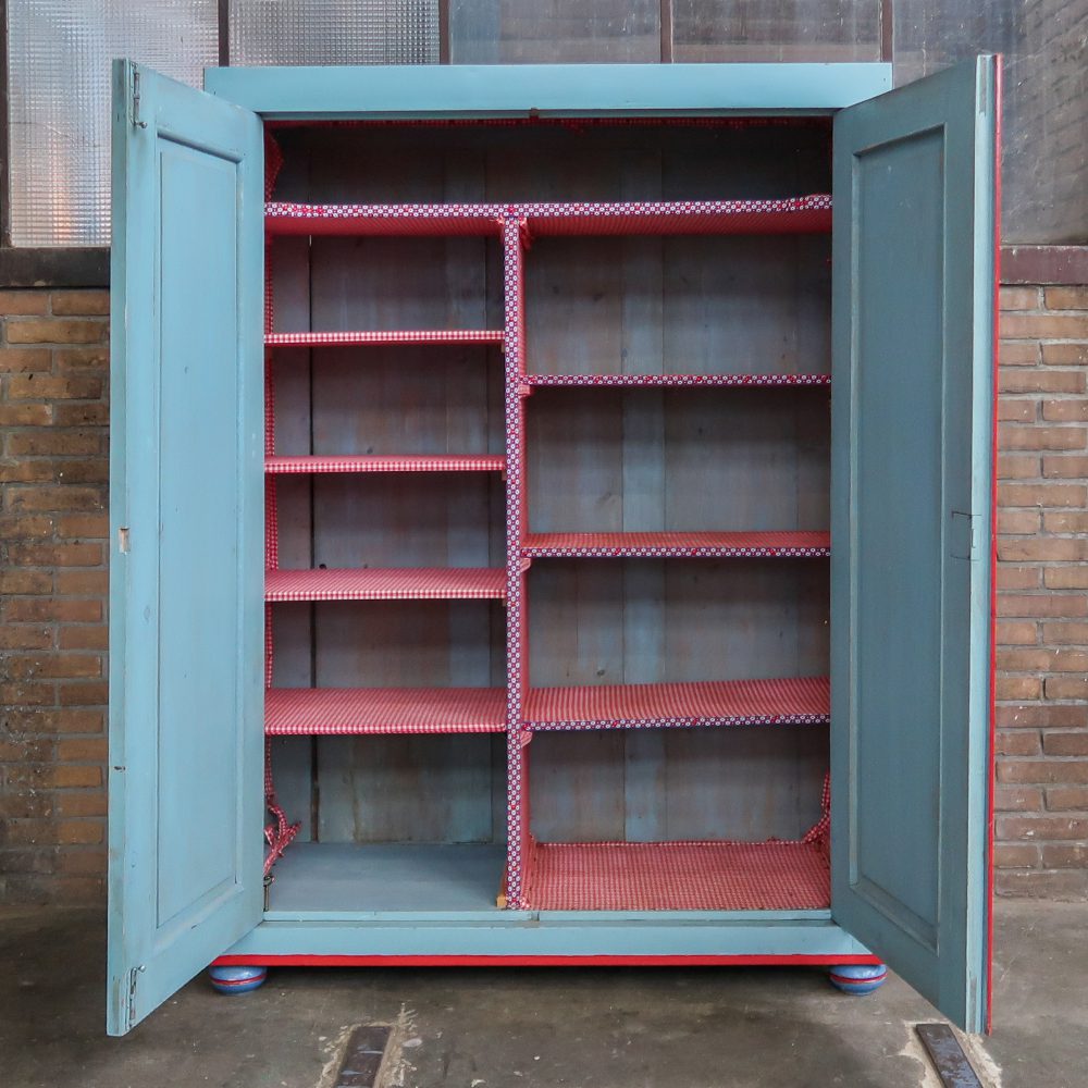 Brocante kast - handbeschilderd - Afbeelding 3