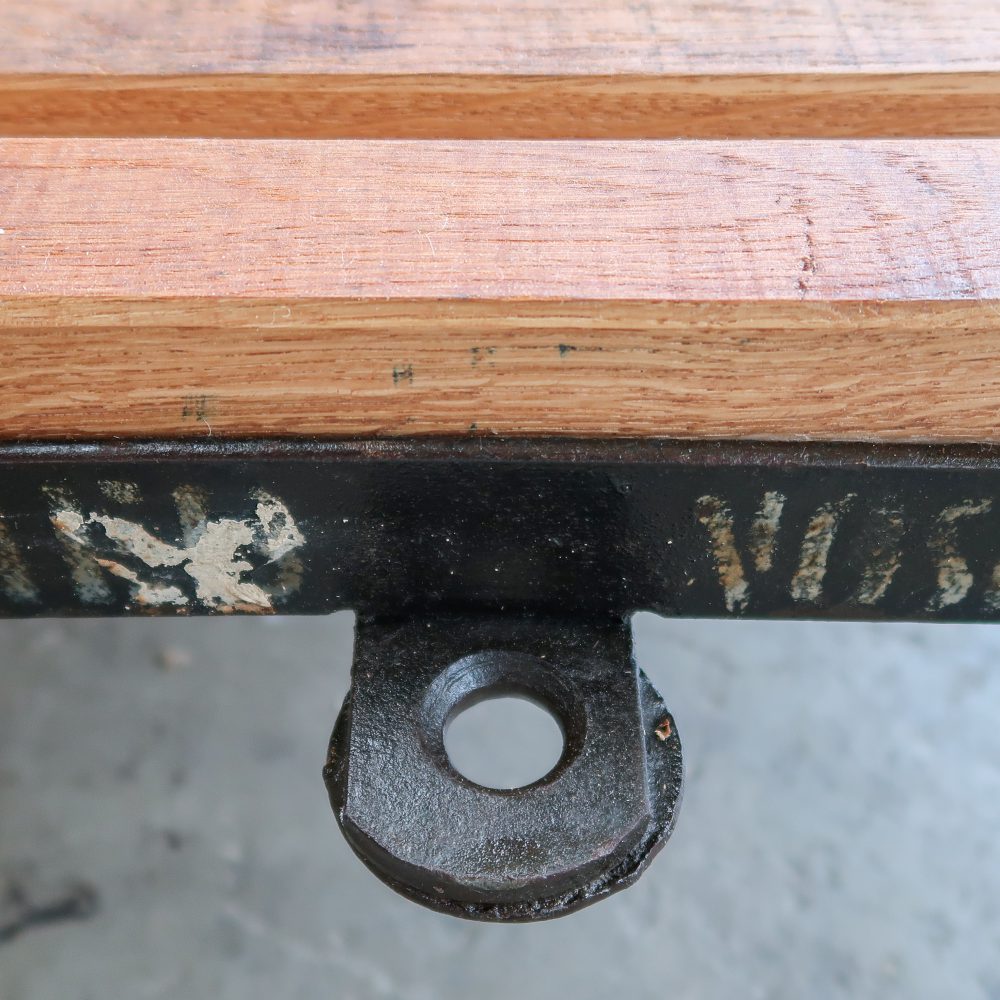 Industriële kar - salontafel - Afbeelding 6