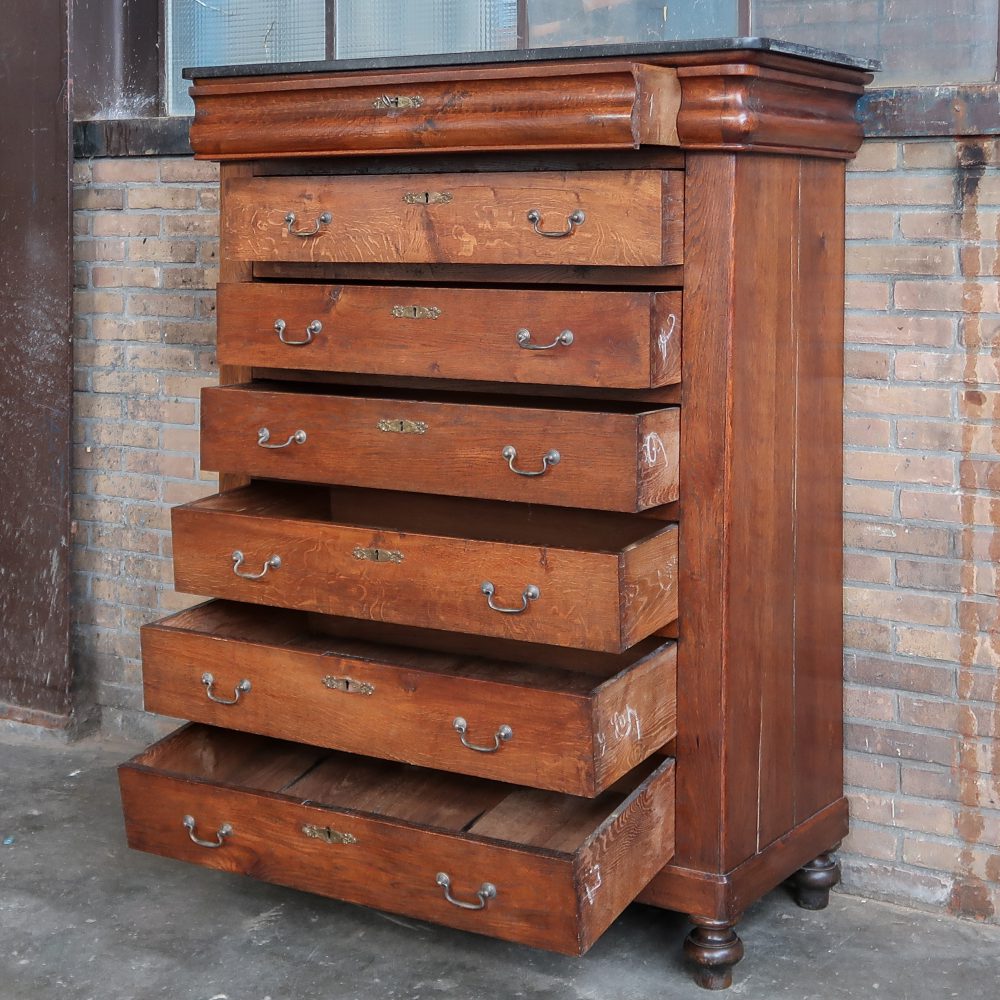 Chiffonnière met marmer – Bild 3