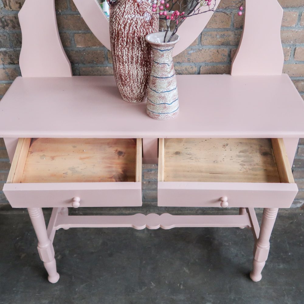 Brocante houten kaptafel - Afbeelding 3