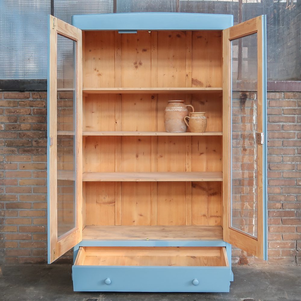 Brocante vitrinekast – Bild 3