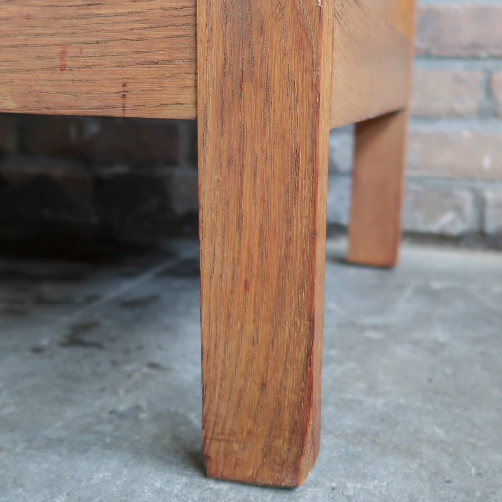 Vintage eendeurskast met spiegel - Afbeelding 9
