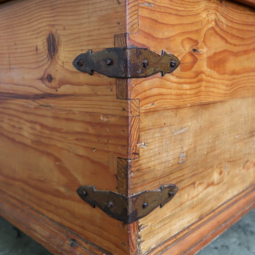 Brocante salontafel/kist - Afbeelding 6