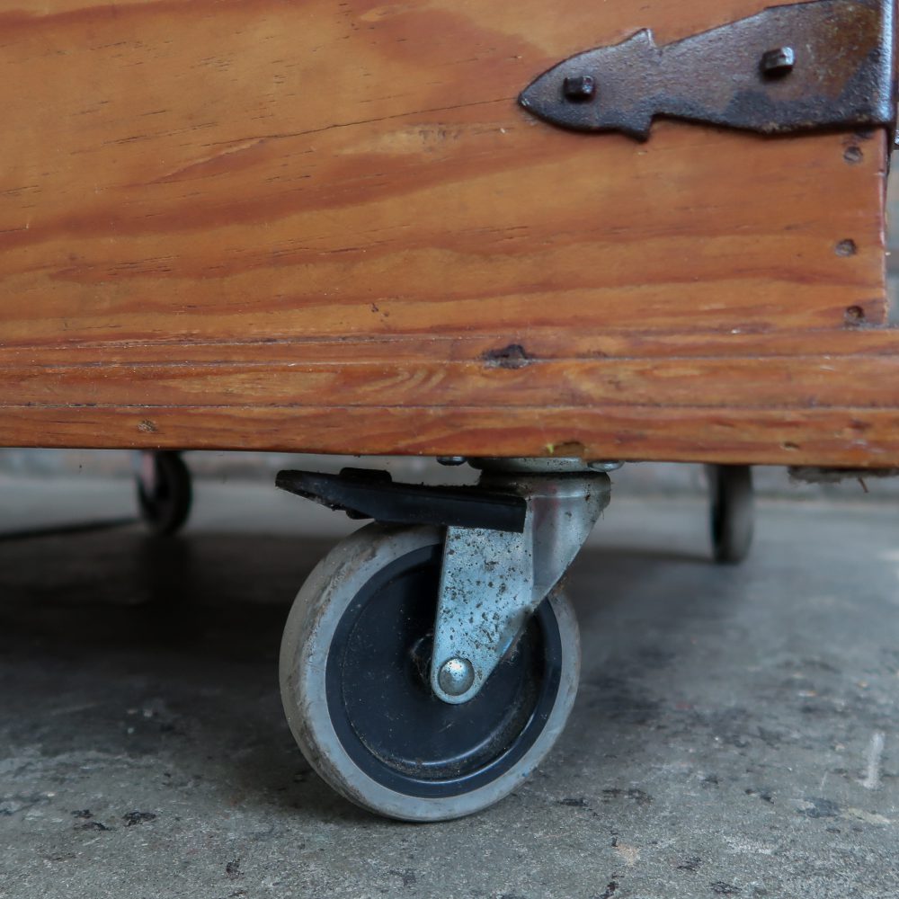 Brocante salontafel/kist - Afbeelding 9