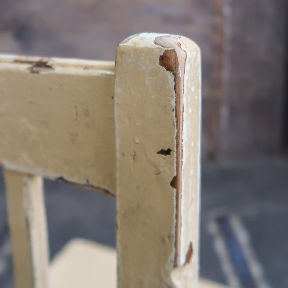 Brocante houten stoel - Afbeelding 5