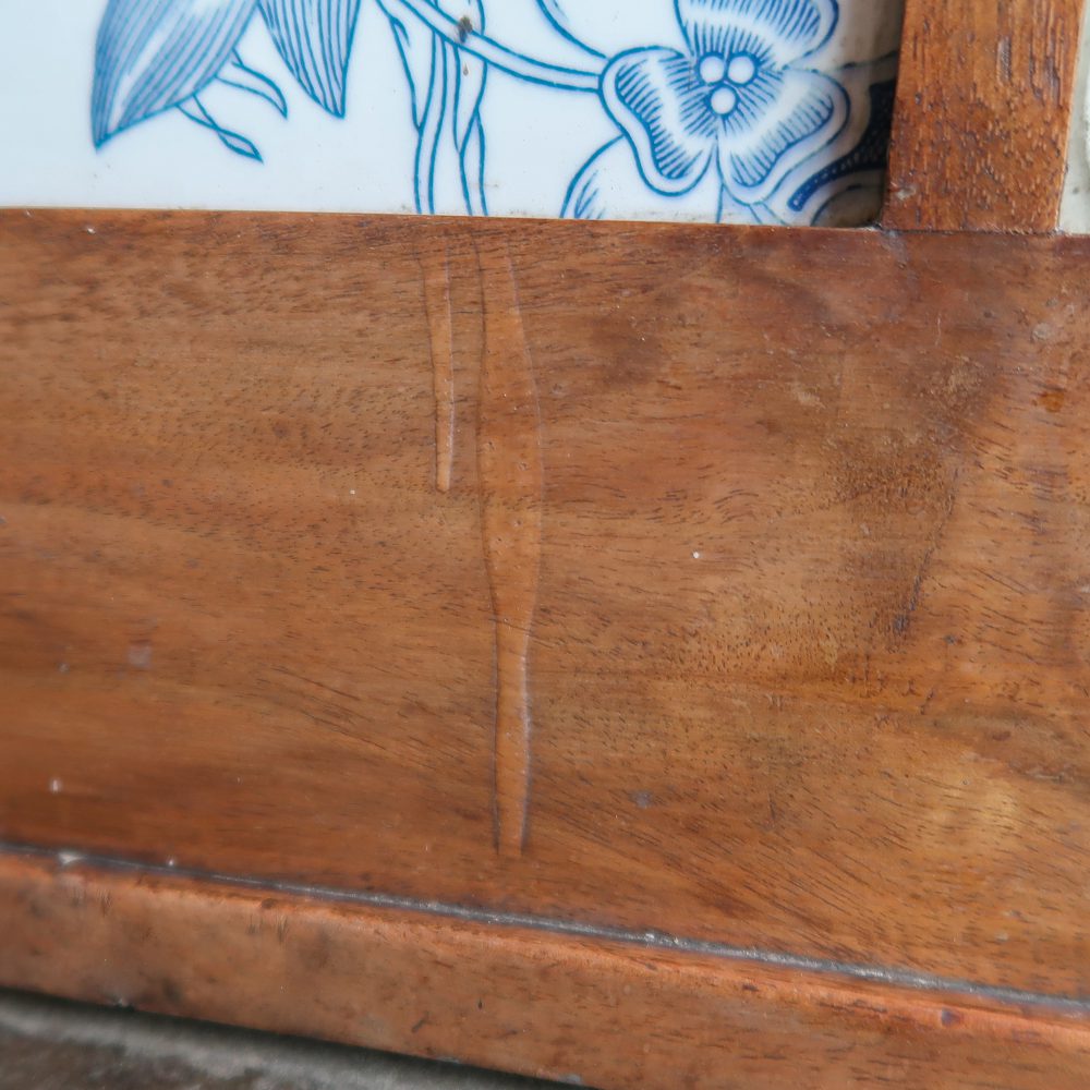 Brocante spiegel met tegeltjes - Afbeelding 7