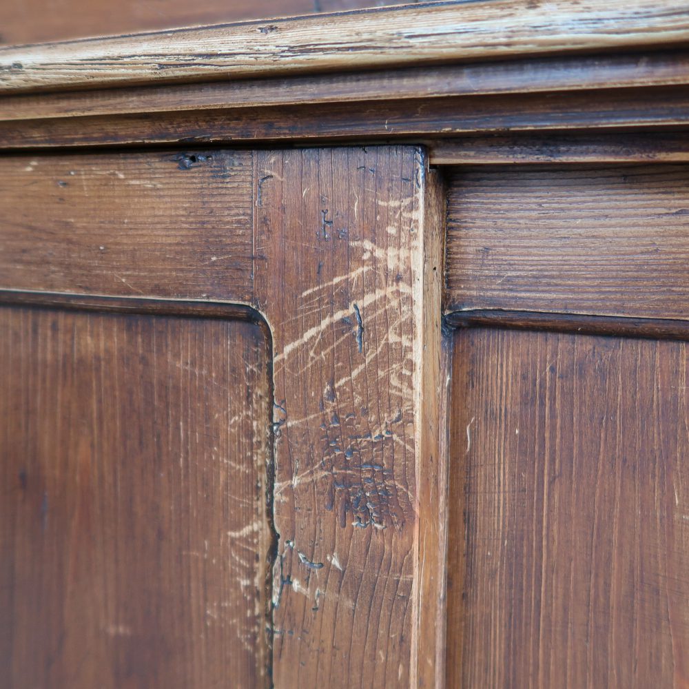 Antieke kast met schuifdeuren - Afbeelding 11