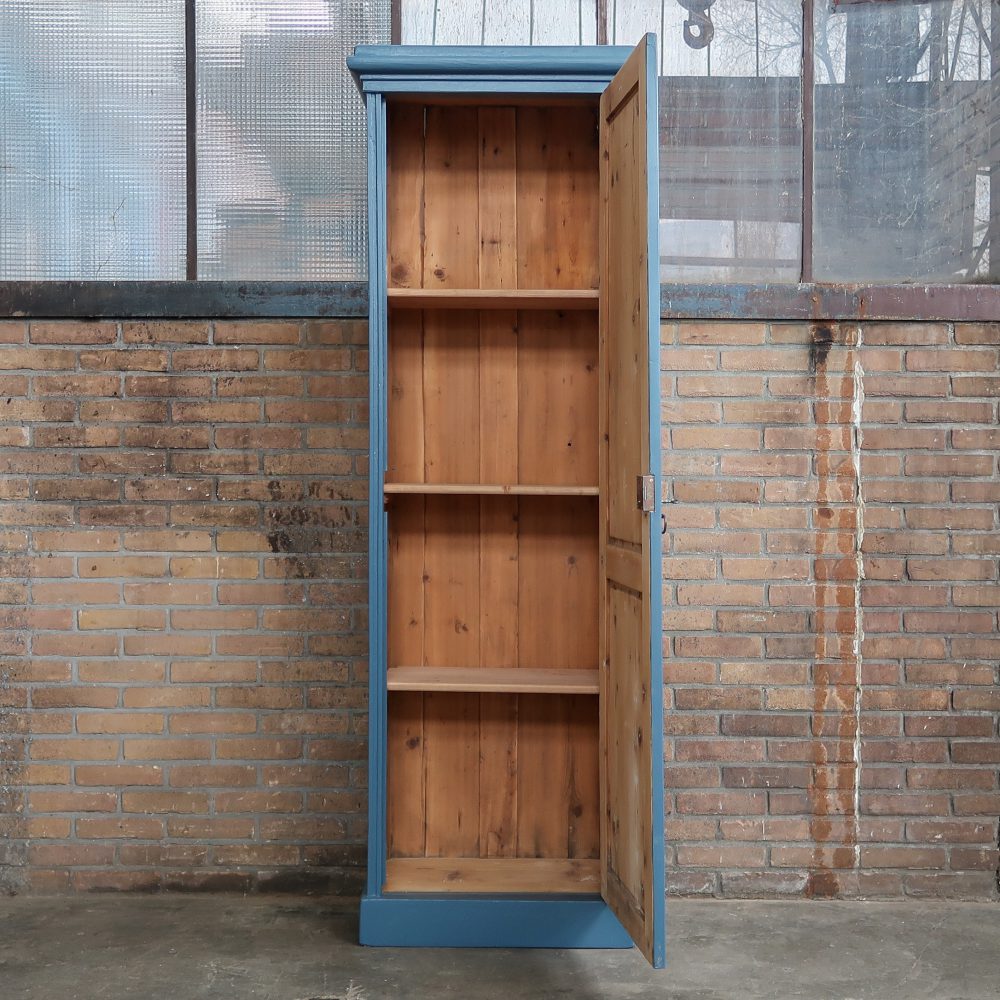 Blauwe eendeurs linnenkast - Afbeelding 3
