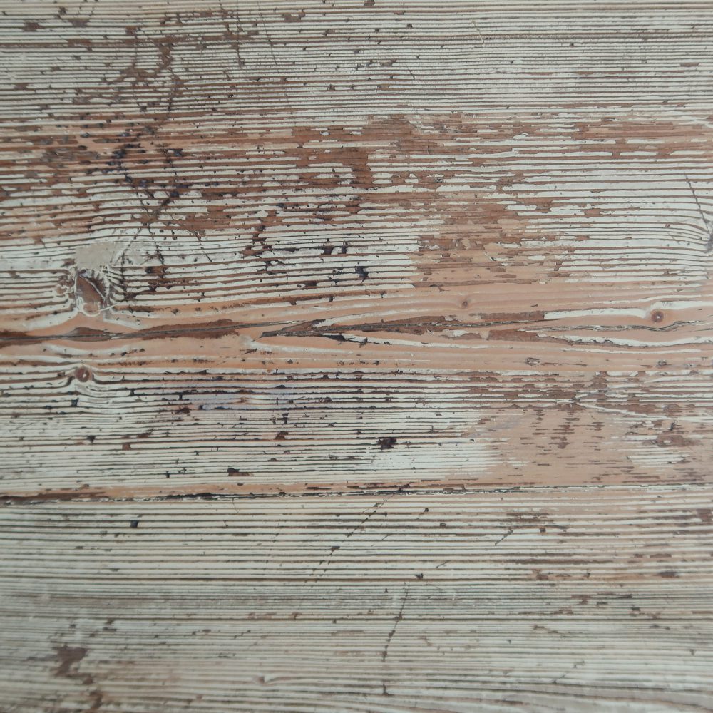 Brocante houten bankje - Afbeelding 5