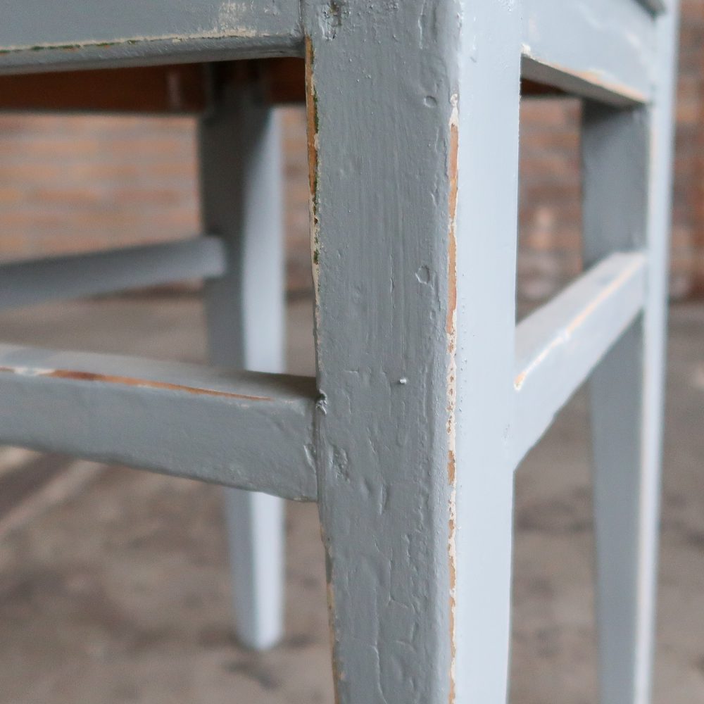 Brocante houten stoel - Afbeelding 8