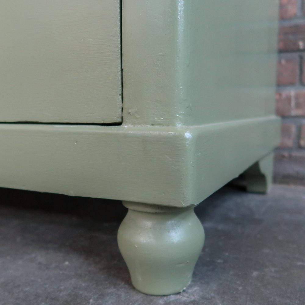 Groene vitrinekast - Afbeelding 9