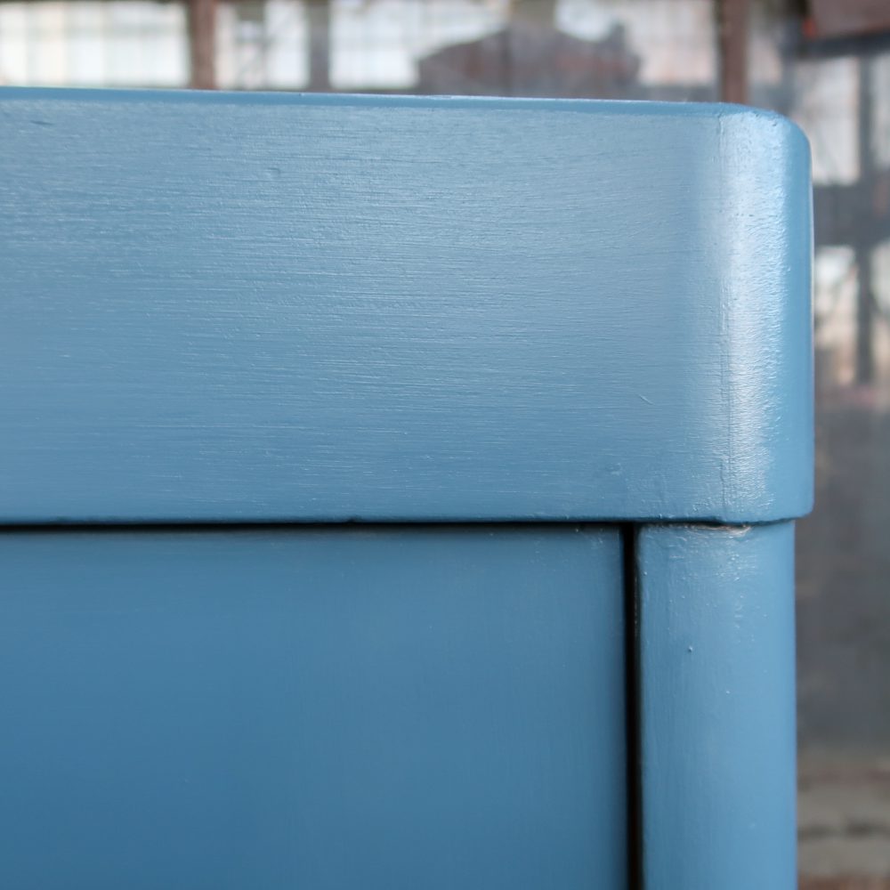 Blauwe vitrinekast - Afbeelding 6