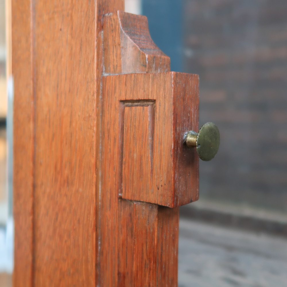 Brocante kaptafel met marmer - Afbeelding 4