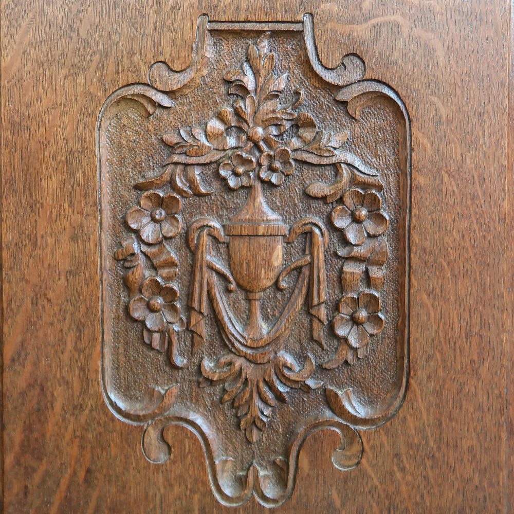 Brocante kaptafel met marmer - Afbeelding 9