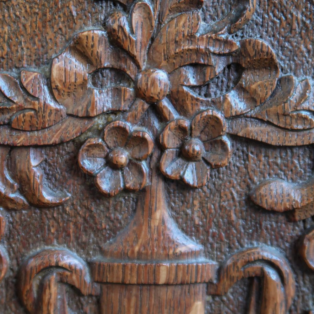 Brocante kaptafel met marmer - Afbeelding 10