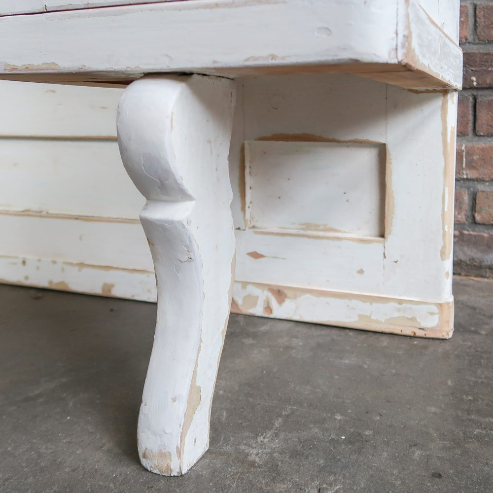 Brocante houten kaptafel - Afbeelding 11