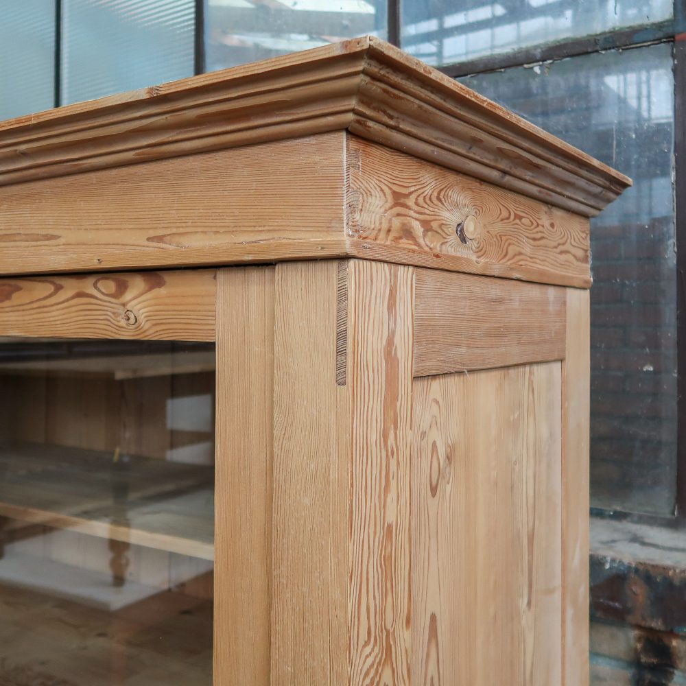 Vintage grenen kast - demontabel - Afbeelding 6