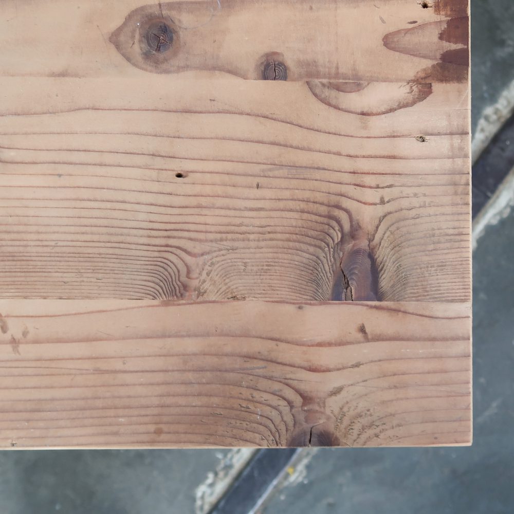 Landelijke tafel met zwart onderstel – Bild 5