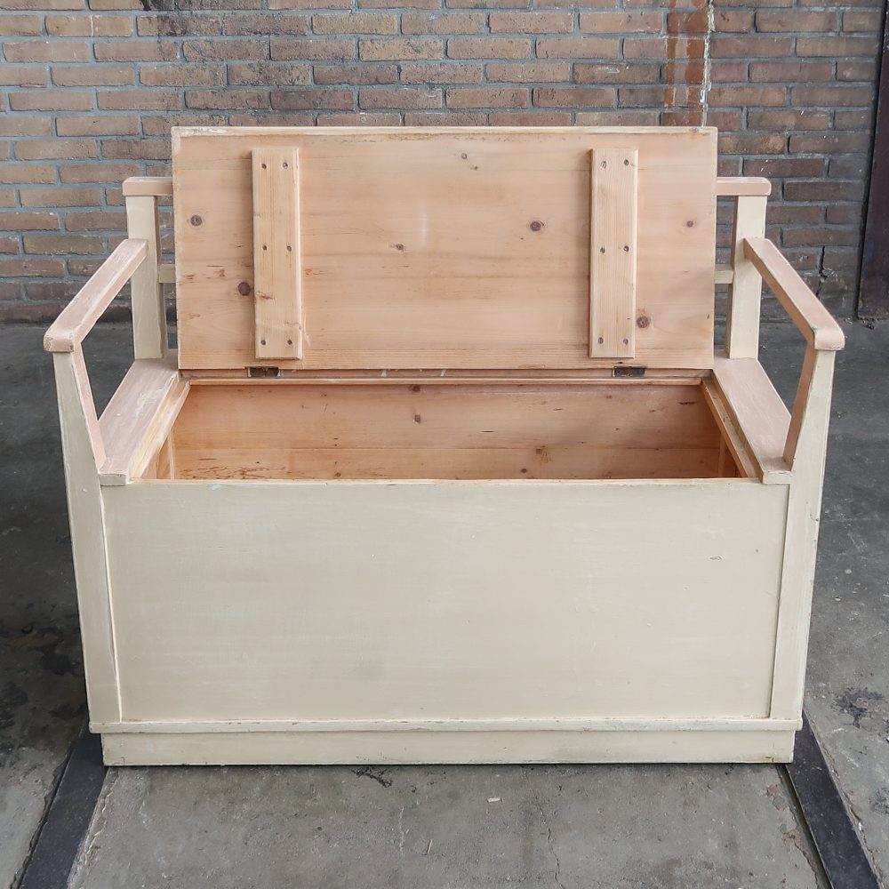 Brocante klepbankje - Afbeelding 2