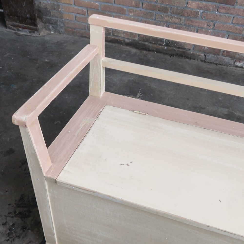 Brocante klepbankje - Afbeelding 4