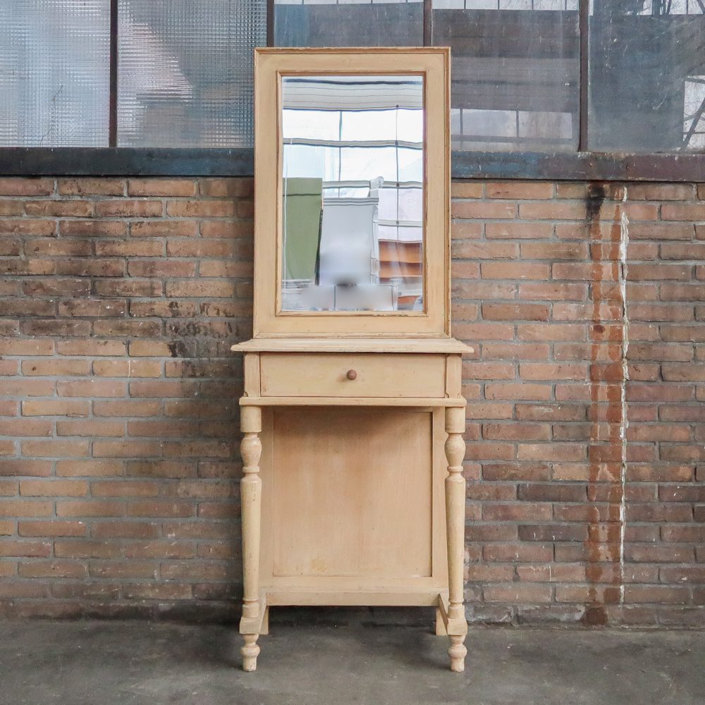 Brocante houten kaptafel - Afbeelding 2