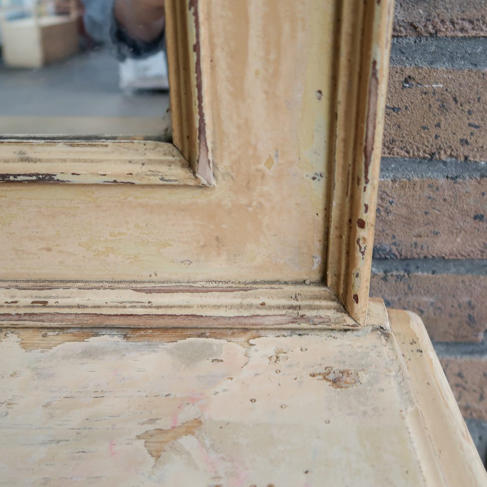 Brocante houten kaptafel - Afbeelding 4