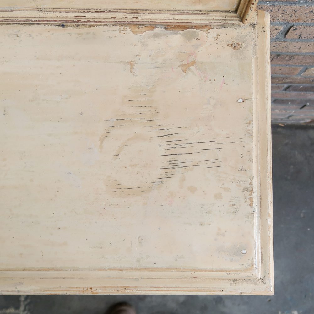 Brocante houten kaptafel - Afbeelding 5