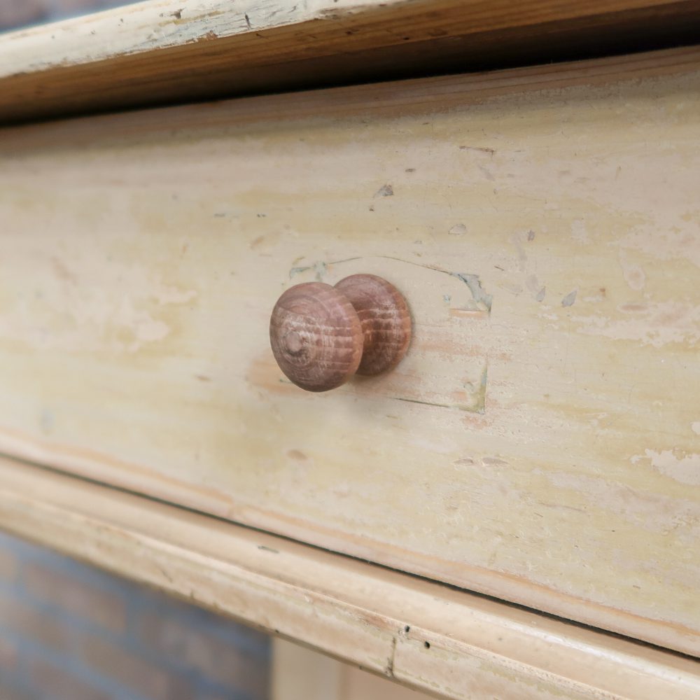 Brocante houten kaptafel - Afbeelding 8