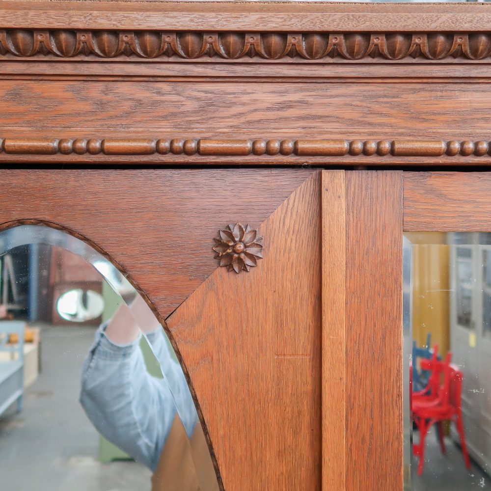 Brocante spiegelkast - demontabel - Afbeelding 6