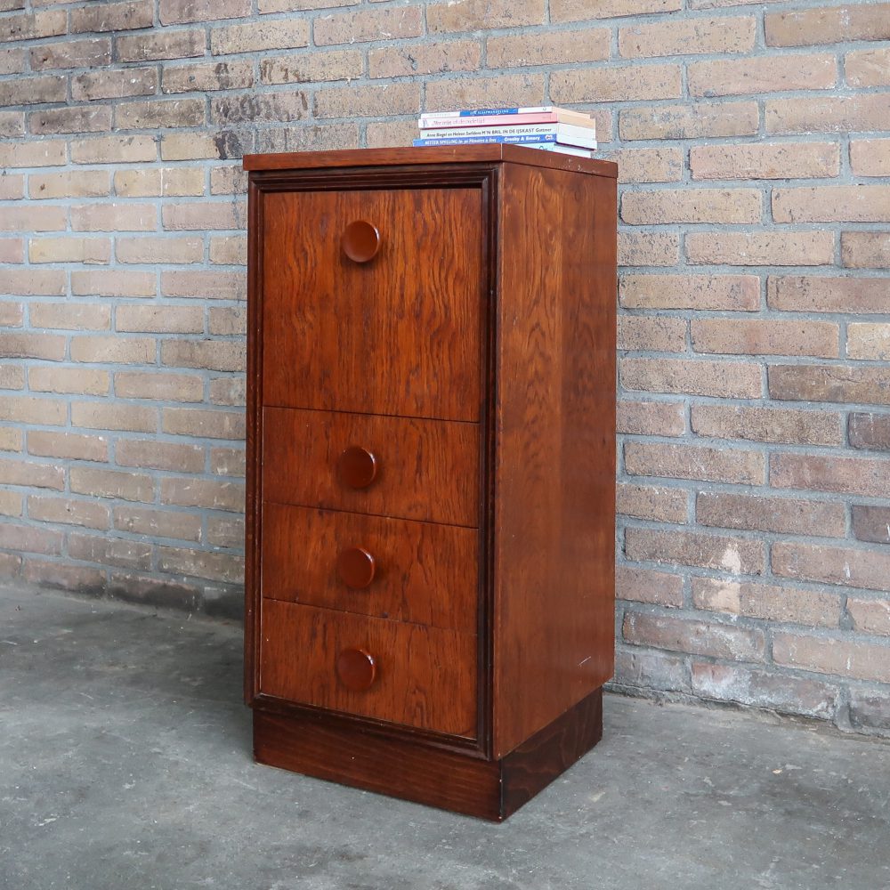 Mid century nachtkastje - Afbeelding 2