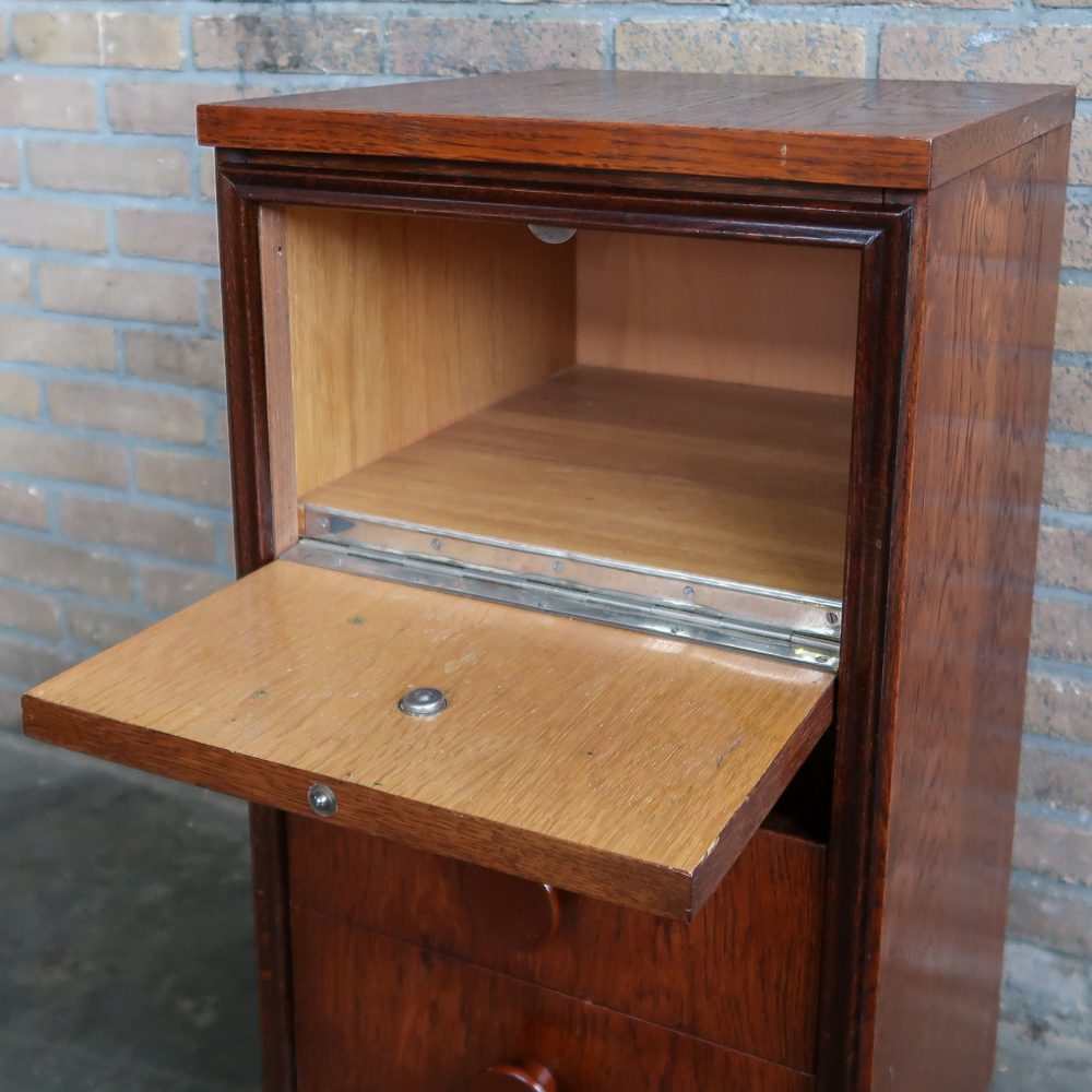 Mid century nachtkastje - Afbeelding 3