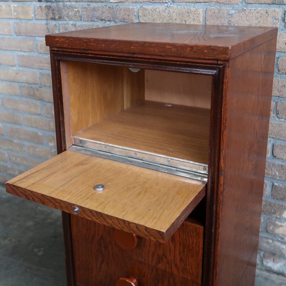 Mid century nachtkastje - Afbeelding 3