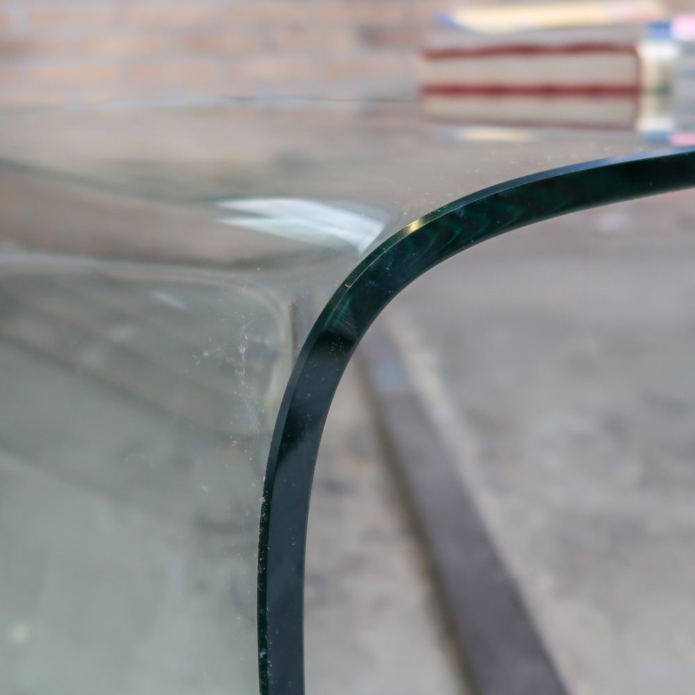 Vintage glazen salontafel - Afbeelding 6