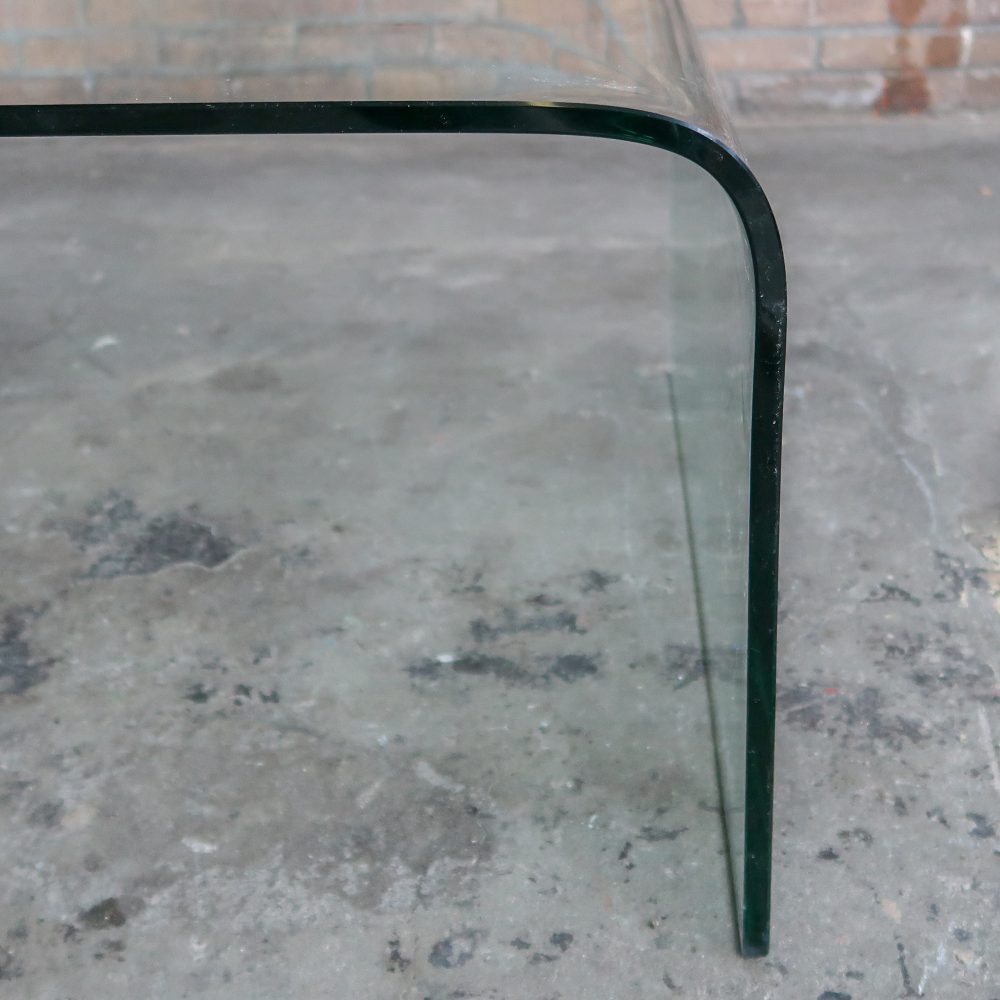 Vintage glazen salontafel - Afbeelding 5