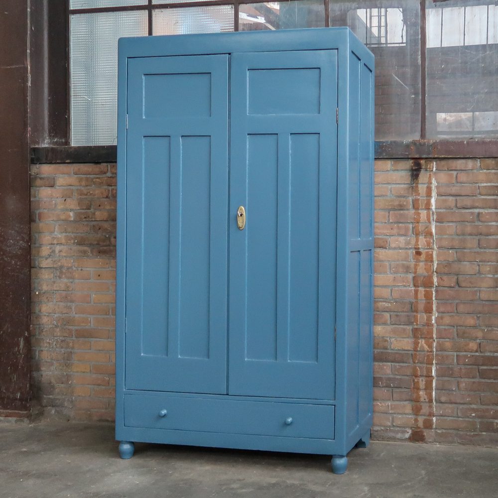 Blauwe linnenkast - Afbeelding 2
