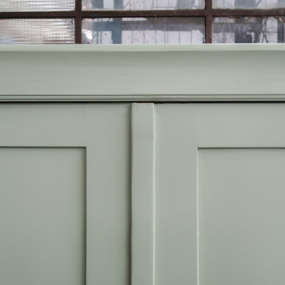 Mintgroene linnenkast - Afbeelding 5