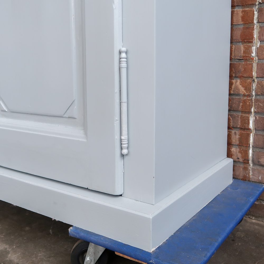 Hoge kast met ensuite deuren - demontabel - Afbeelding 12