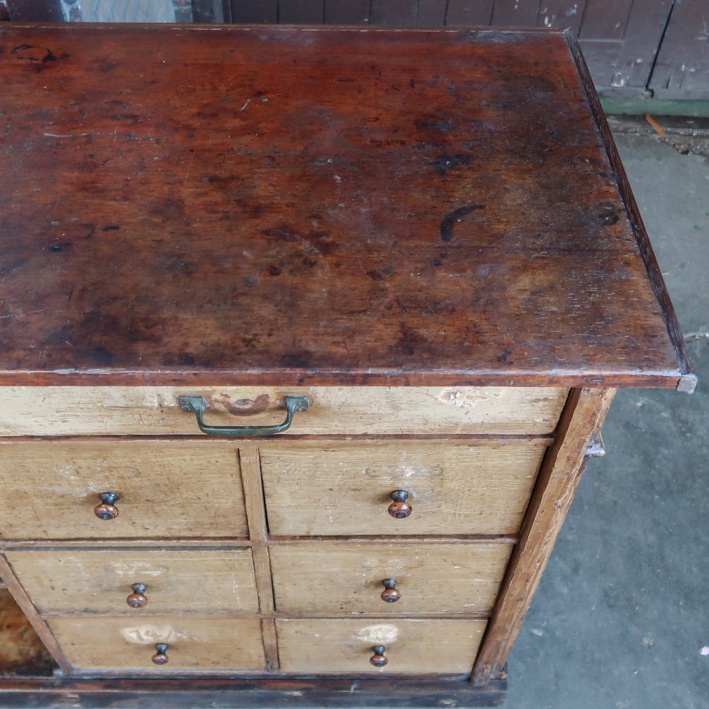 Brocante apothekers toonbank - Afbeelding 9